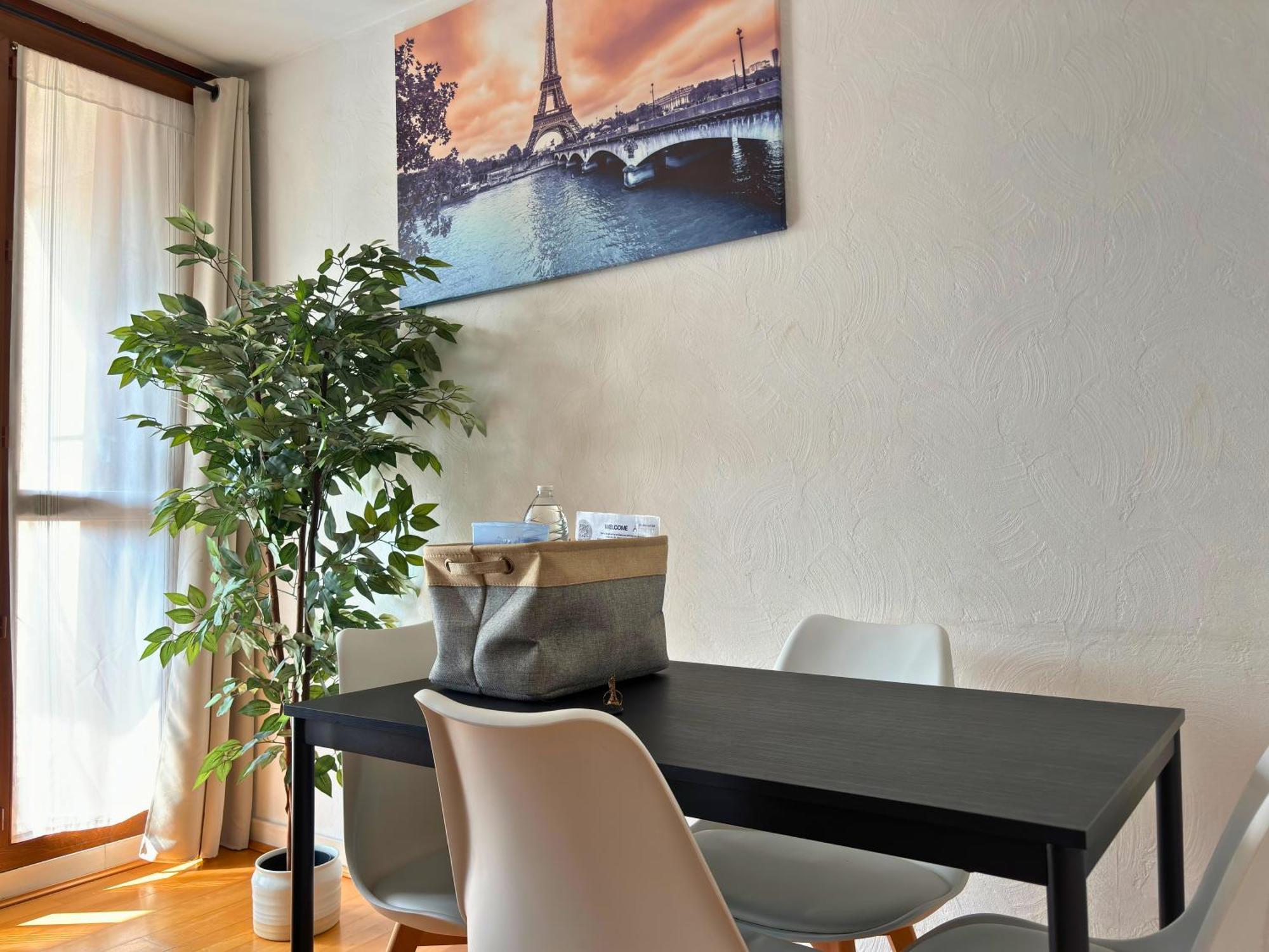 Guyon - Cosy Proche Gare Parking Facile - Balcon #Sirdest Apartment Franconville  Exterior foto